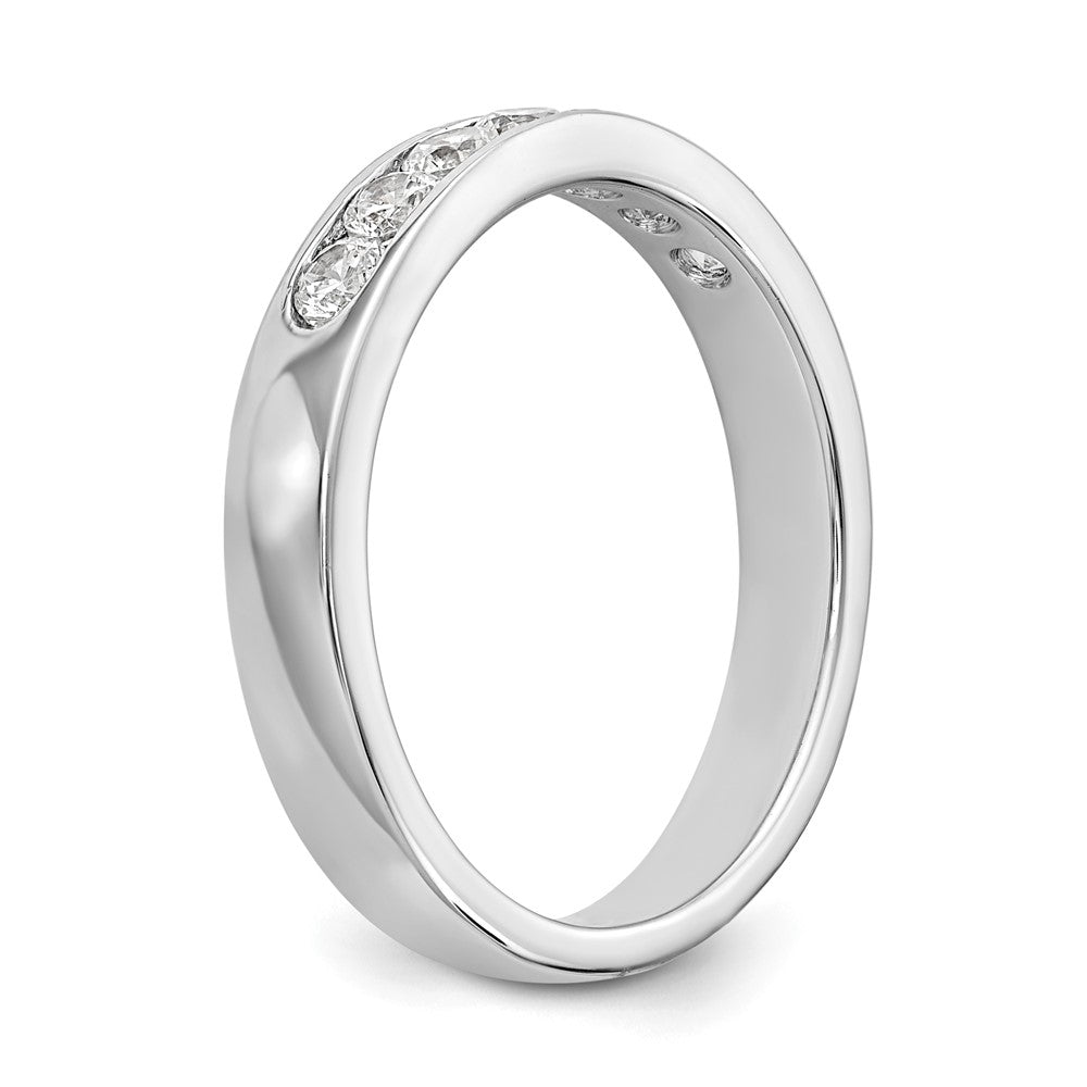 7-Stone Diamond Channel Bands
