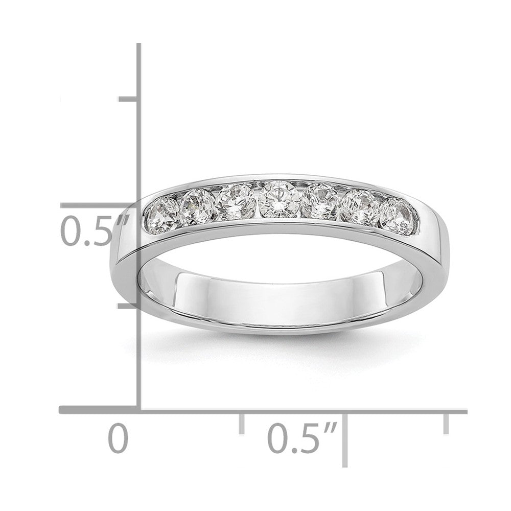 7-Stone Diamond Channel Bands