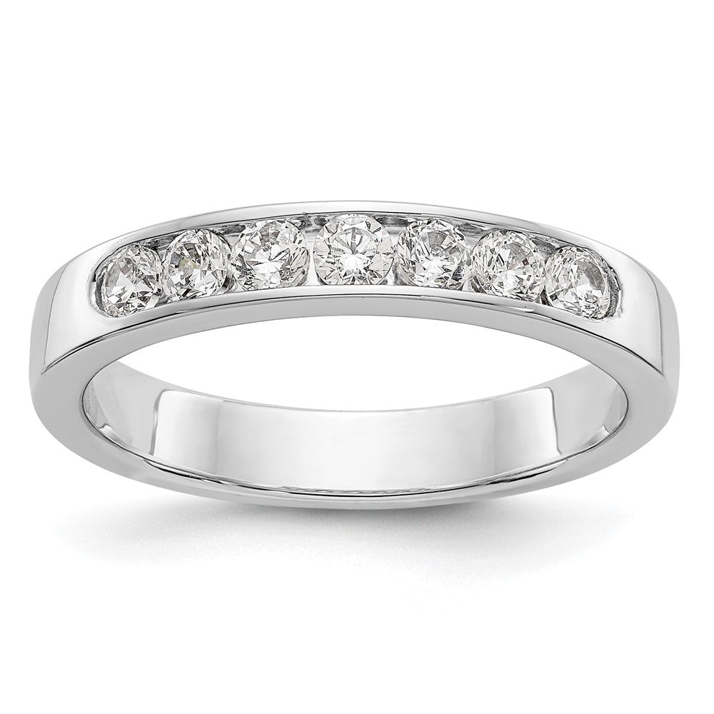 7-Stone Diamond Channel Bands