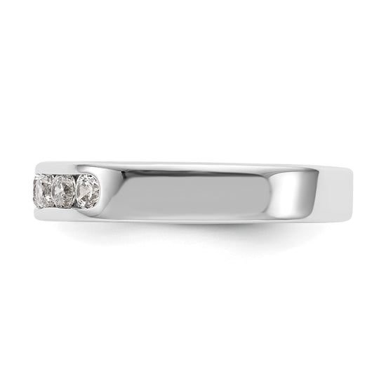 7-Stone Diamond Channel Bands