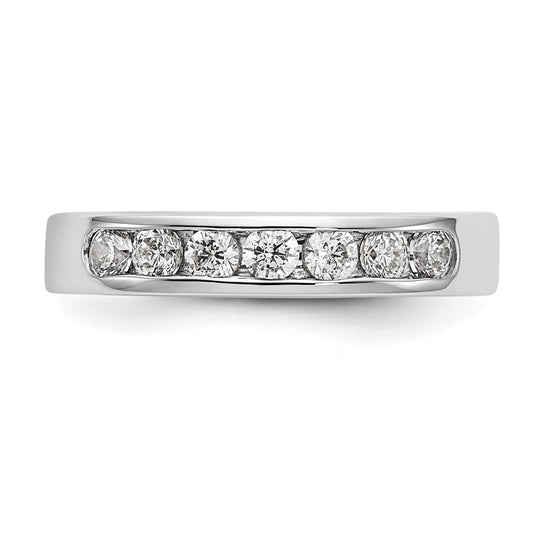 7-Stone Diamond Channel Bands
