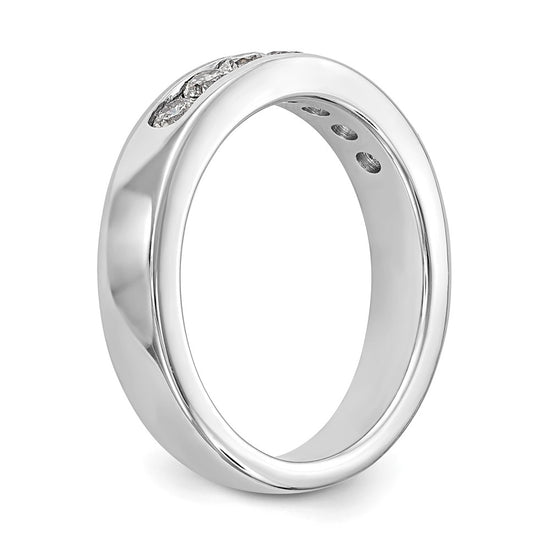 7-Stone Diamond Channel Bands