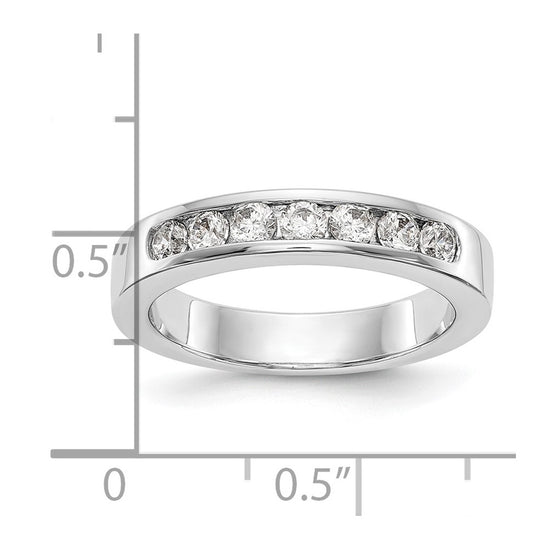 7-Stone Diamond Channel Bands