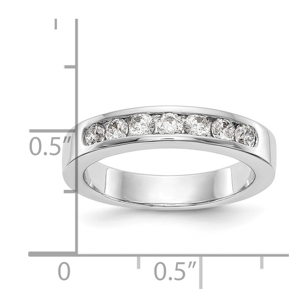7-Stone Diamond Channel Bands