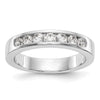 7-Stone Diamond Channel Bands