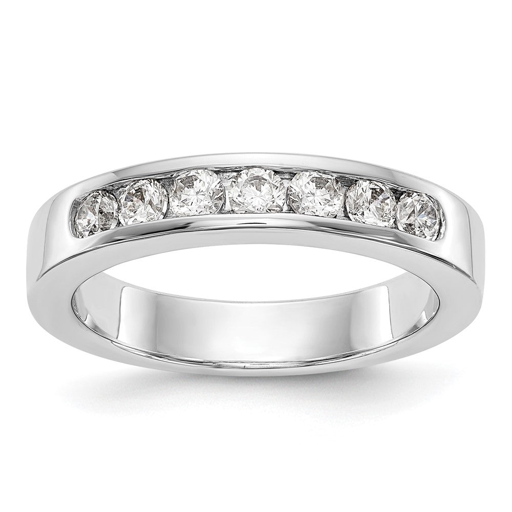 7-Stone Diamond Channel Bands