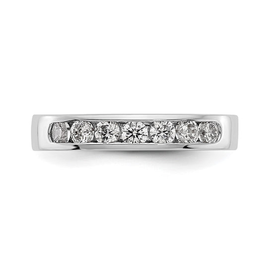 7-Stone Diamond Channel Bands