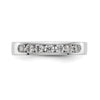 7-Stone Diamond Channel Bands