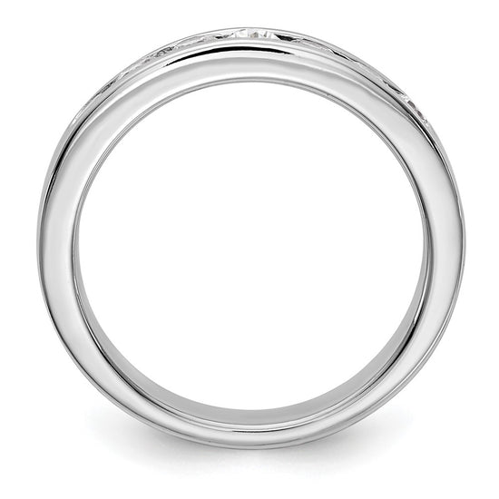 7-Stone Diamond Channel Bands