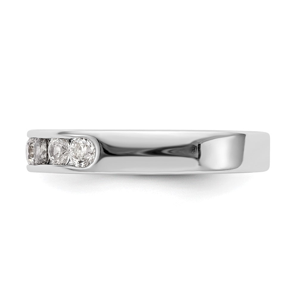 7-Stone Diamond Channel Bands