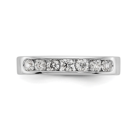 7-Stone Diamond Channel Bands