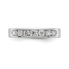 7-Stone Diamond Channel Bands