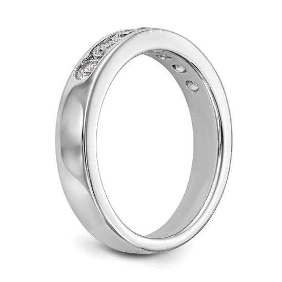 7-Stone Diamond Channel Bands