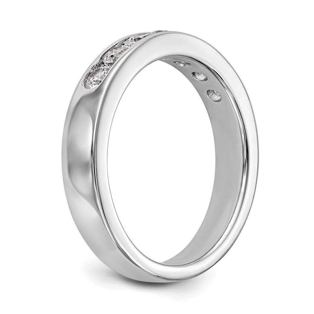 7-Stone Diamond Channel Bands