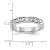 7-Stone Diamond Channel Bands