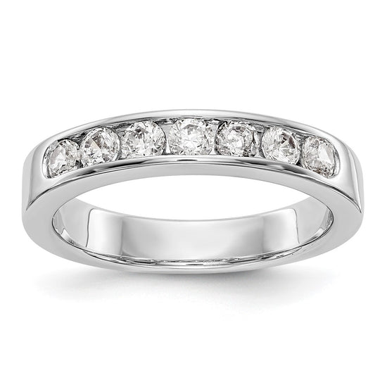 7-Stone Diamond Channel Bands