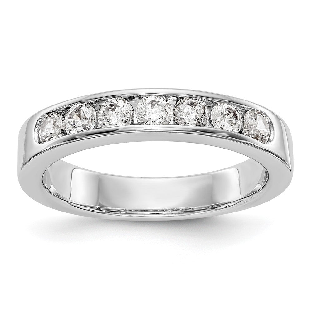 7-Stone Diamond Channel Bands
