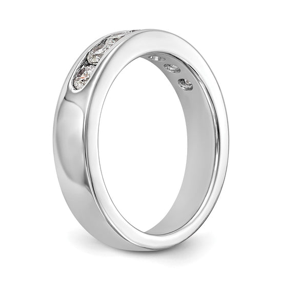 7-Stone Diamond Channel Bands