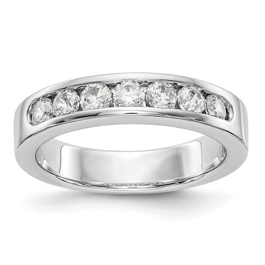 7-Stone Diamond Channel Bands