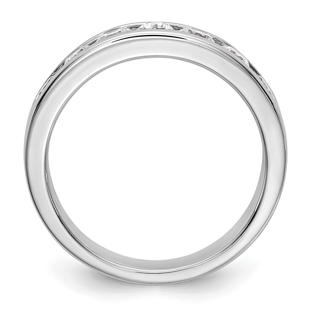 7-Stone Diamond Channel Bands