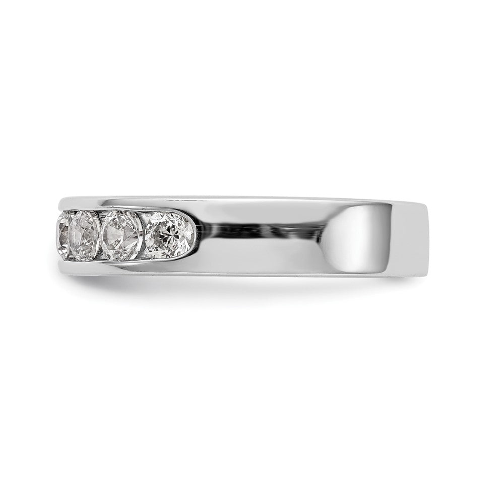 7-Stone Diamond Channel Bands