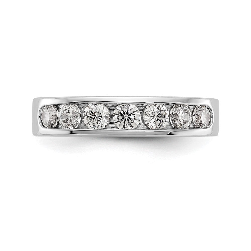 7-Stone Diamond Channel Bands