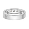 7-Stone Diamond Channel Bands