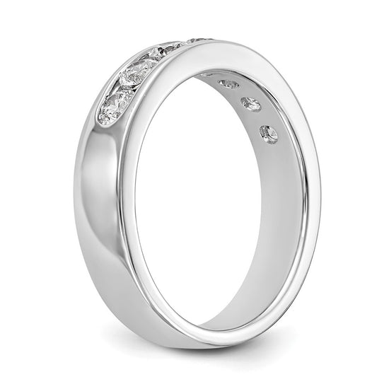 7-Stone Diamond Channel Bands