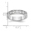 7-Stone Diamond Channel Bands