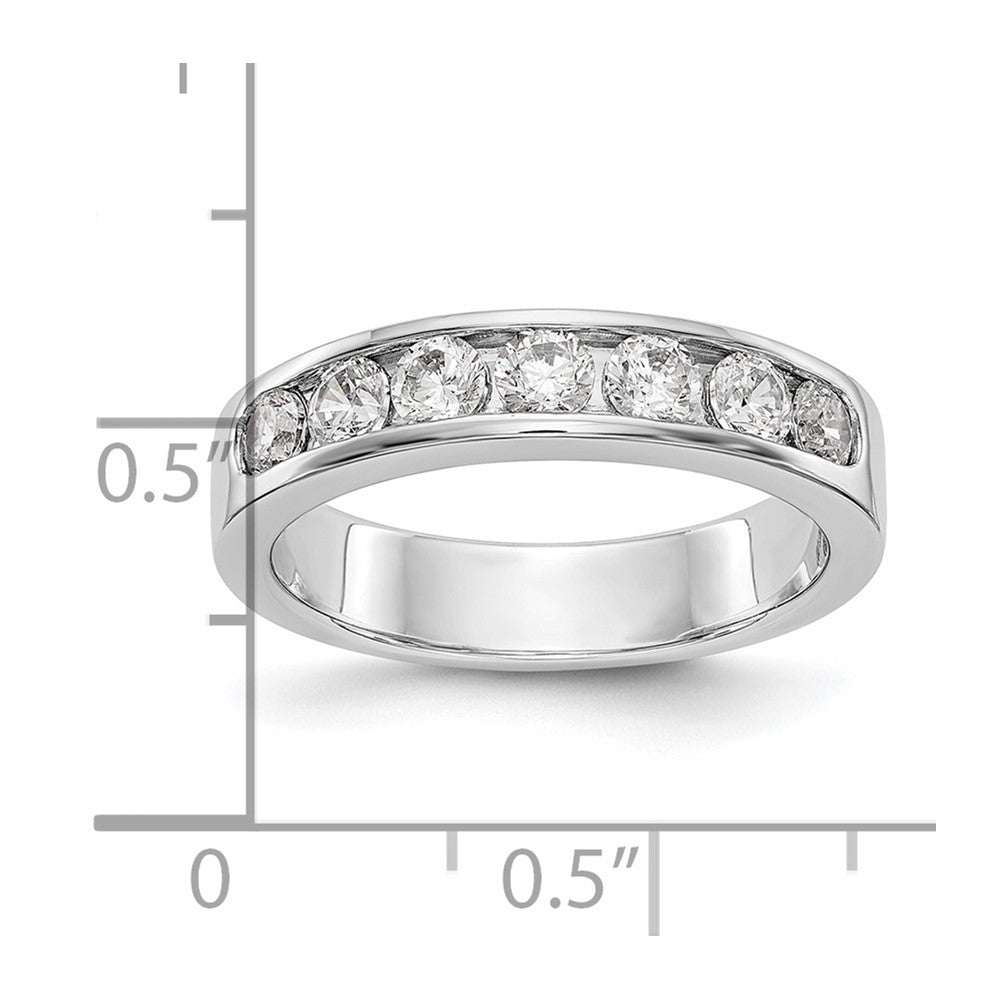 7-Stone Diamond Channel Bands