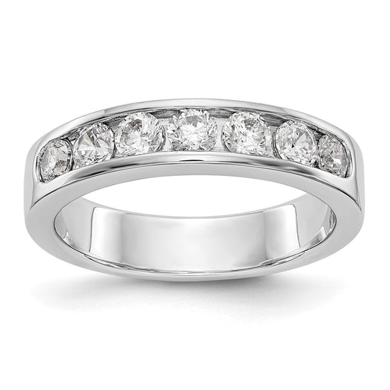 7-Stone Diamond Channel Bands