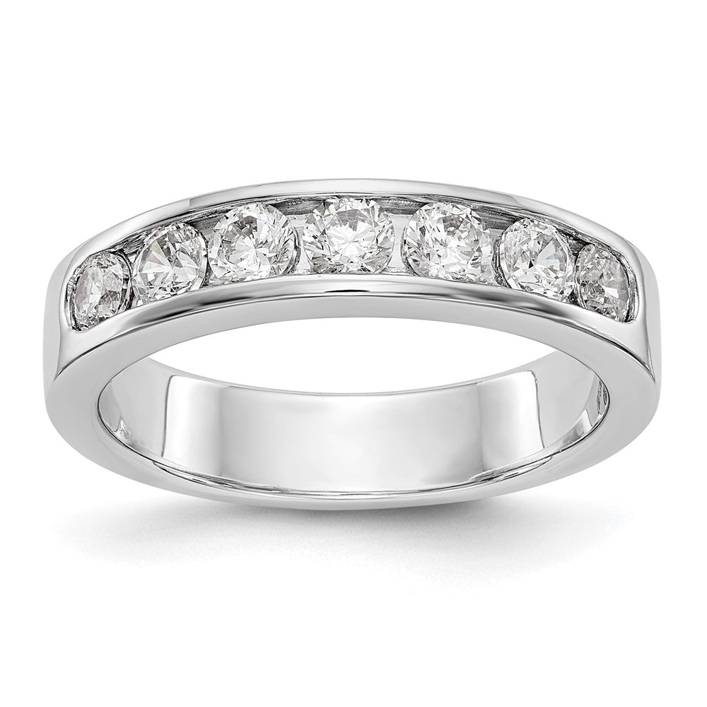 7-Stone Diamond Channel Bands