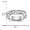 7-Stone Diamond Channel Bands