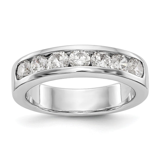 7-Stone Diamond Channel Bands