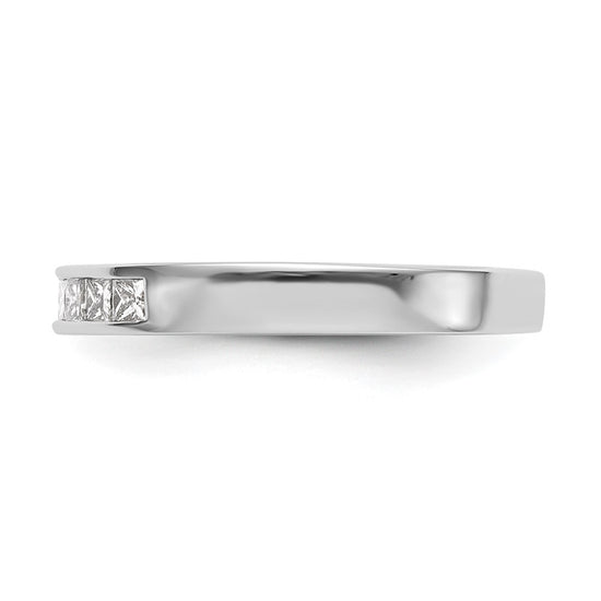 7-Stone Diamond Channel Bands