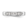 7-Stone Diamond Channel Bands