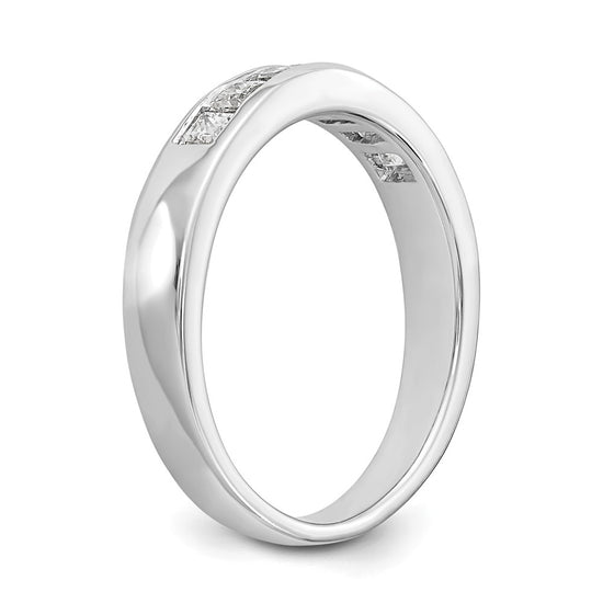 7-Stone Diamond Channel Bands
