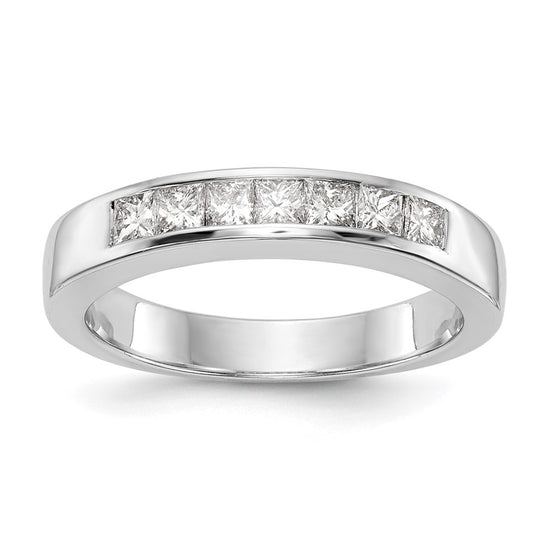7-Stone Diamond Channel Bands