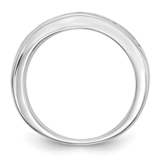7-Stone Diamond Channel Bands