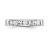 7-Stone Diamond Channel Bands