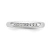 7-Stone Diamond Channel Bands