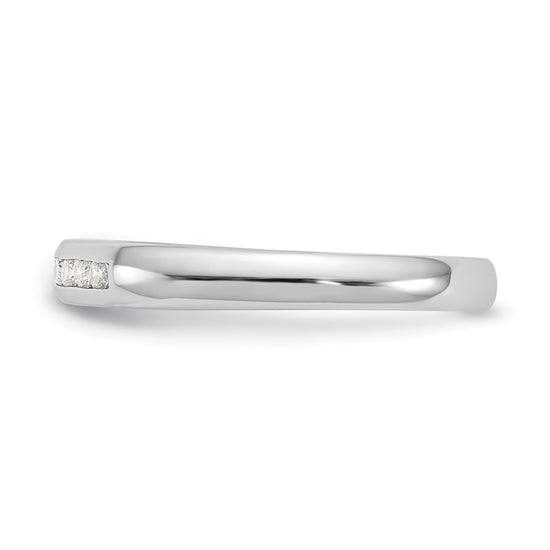 7-Stone Diamond Channel Bands