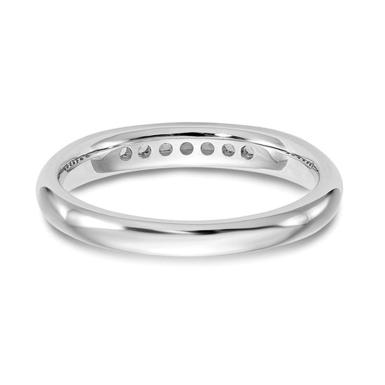 7-Stone Diamond Channel Bands