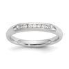 7-Stone Diamond Channel Bands
