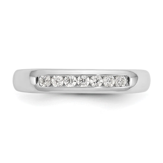 7-Stone Diamond Channel Bands