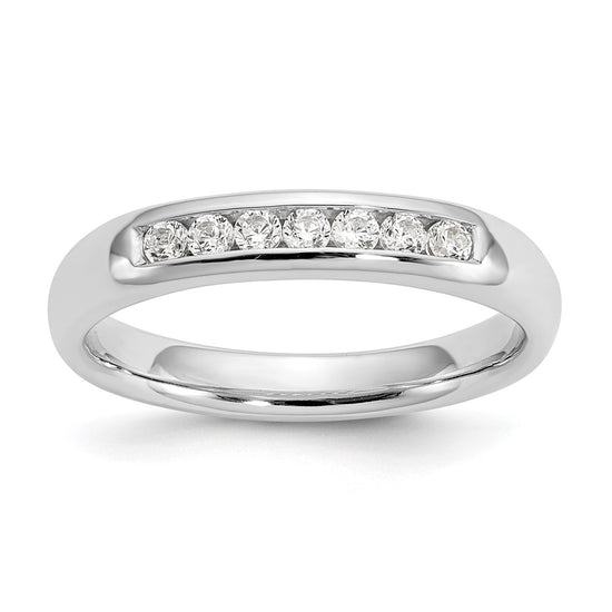 7-Stone Diamond Channel Bands