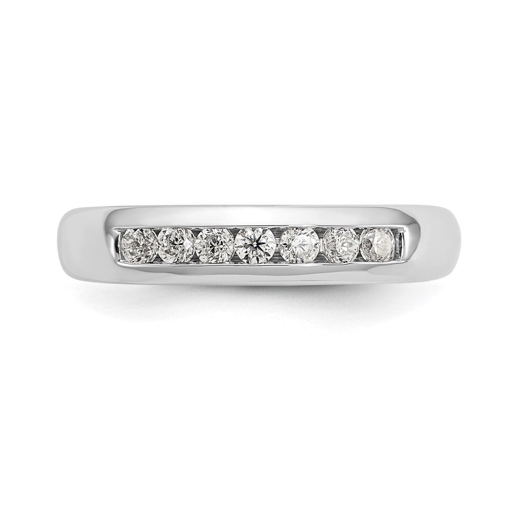 7-Stone Diamond Channel Bands
