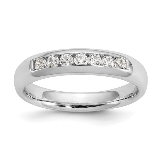 7-Stone Diamond Channel Bands