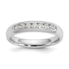 7-Stone Diamond Channel Bands