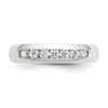 7-Stone Diamond Channel Bands
